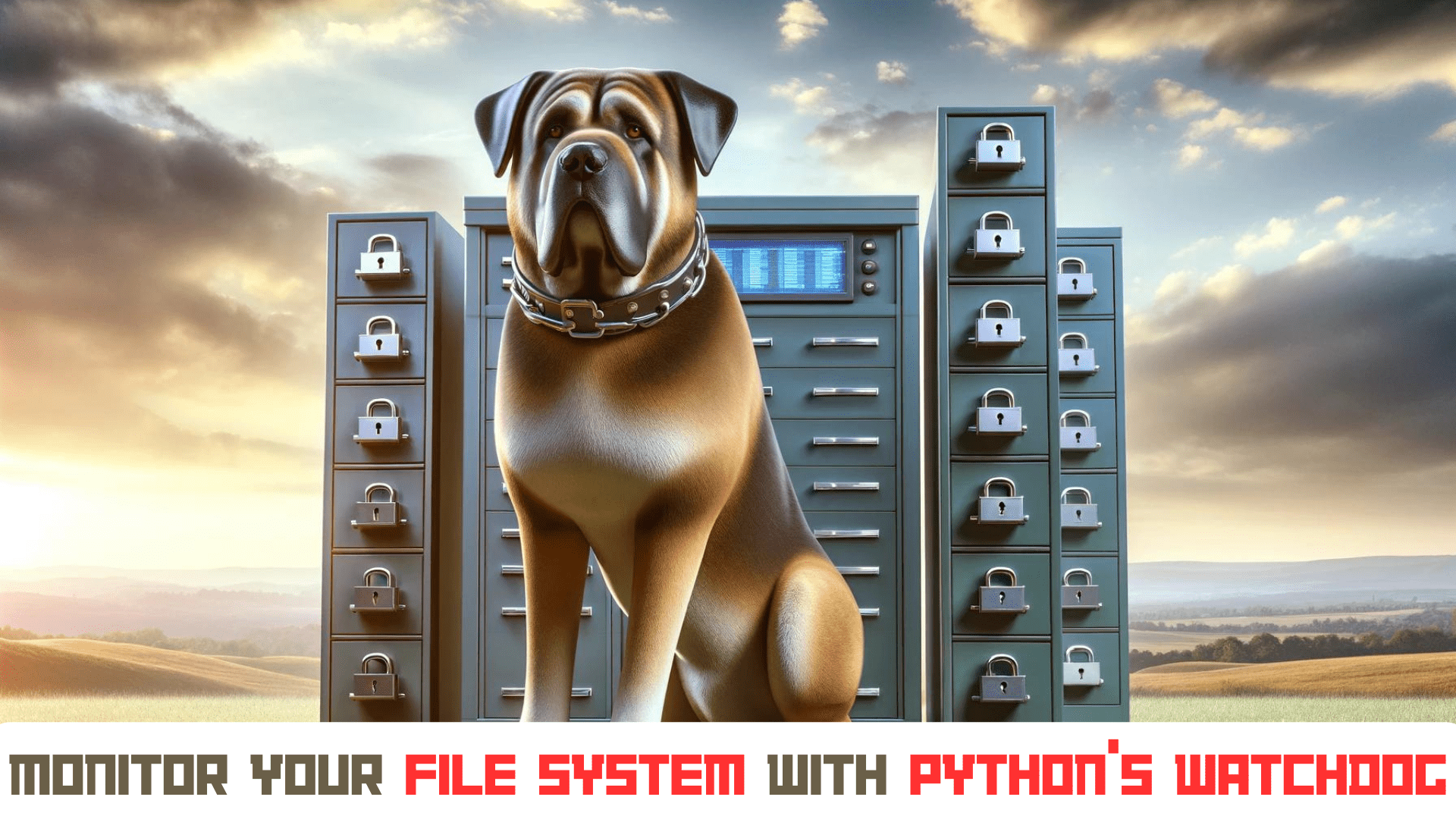 Monitor your file system with Python watchdog