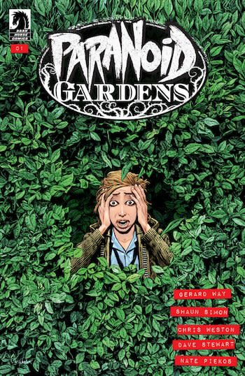 The cover of Paranoid Gardens issue 1