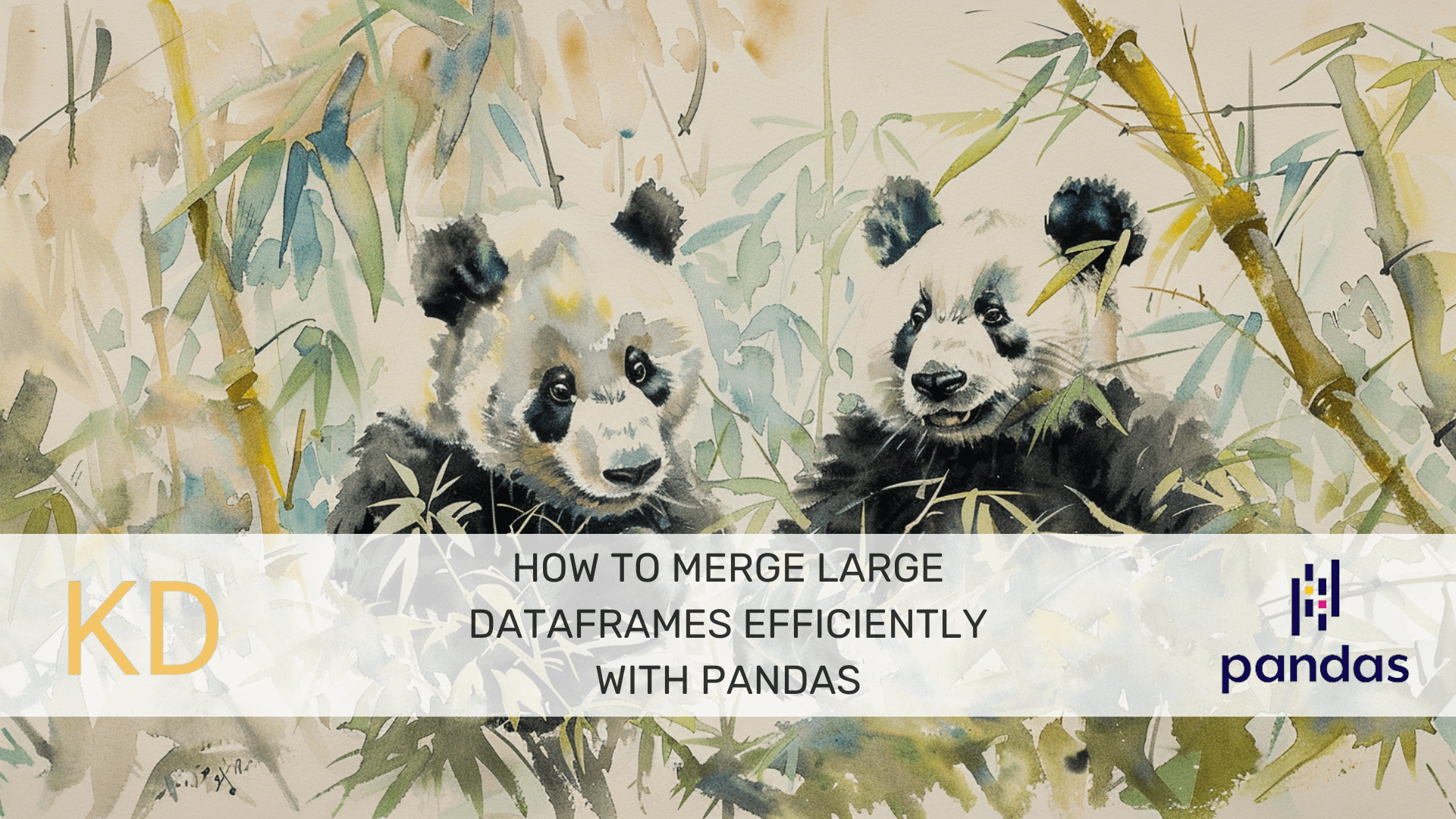 How to Merge Large Data Frames Efficiently with Pandas