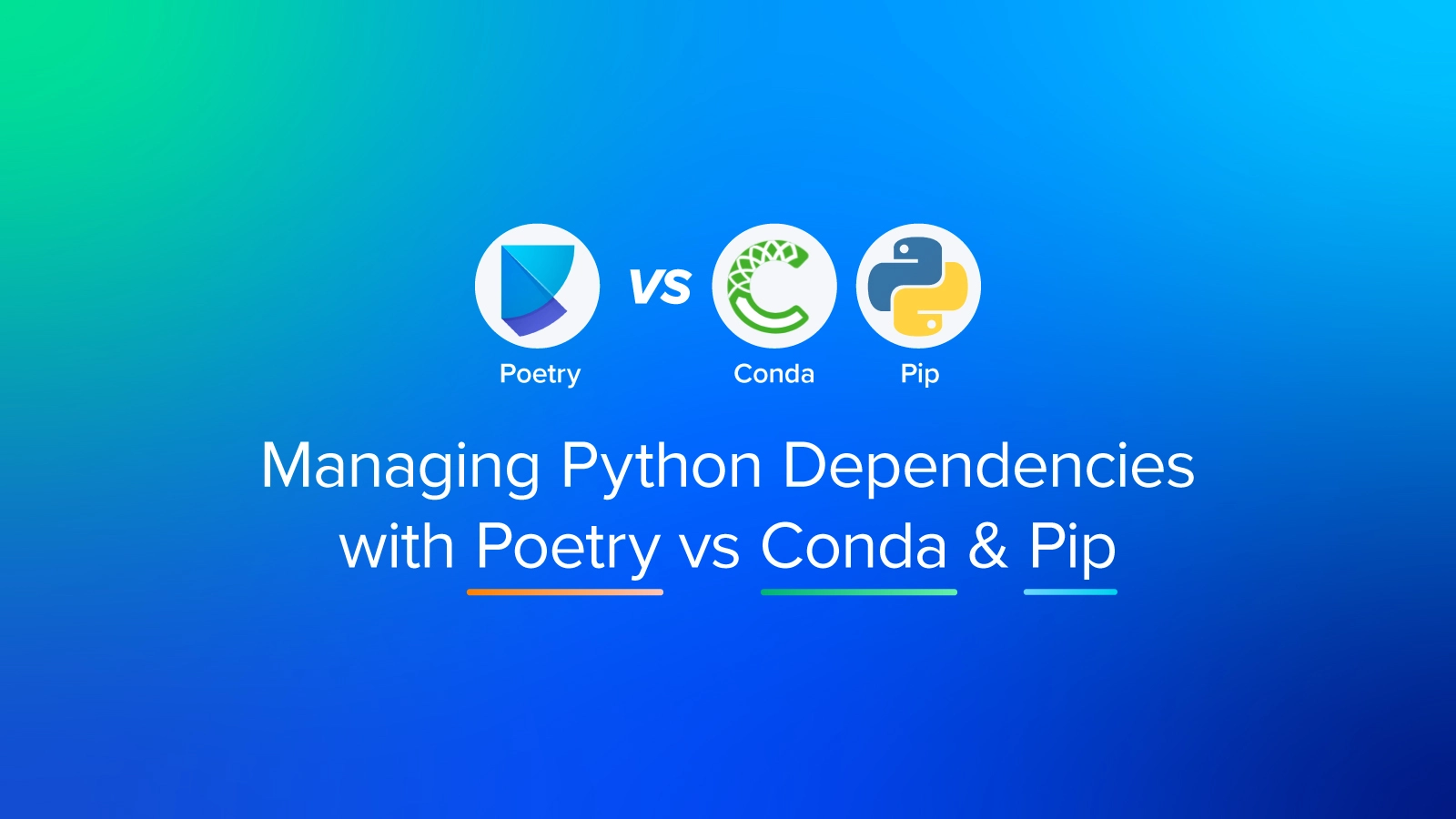 Python Dependency Management with Poetry vs. Conda and Pip