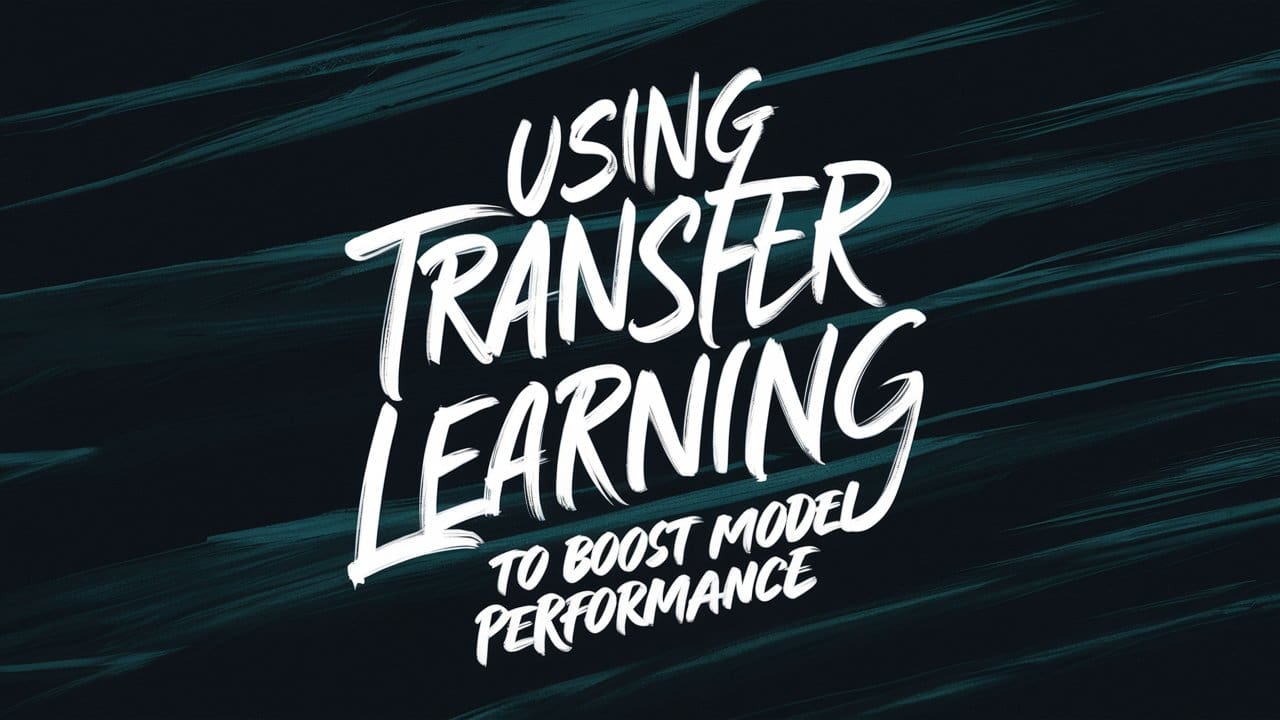 Using transfer learning to improve model performance