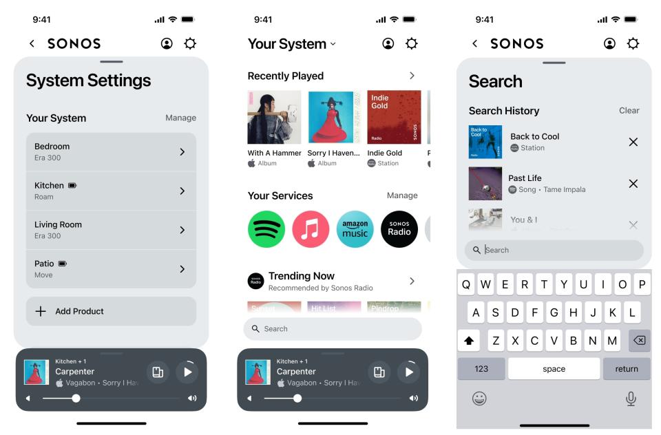 Sonos App Redesign 2024