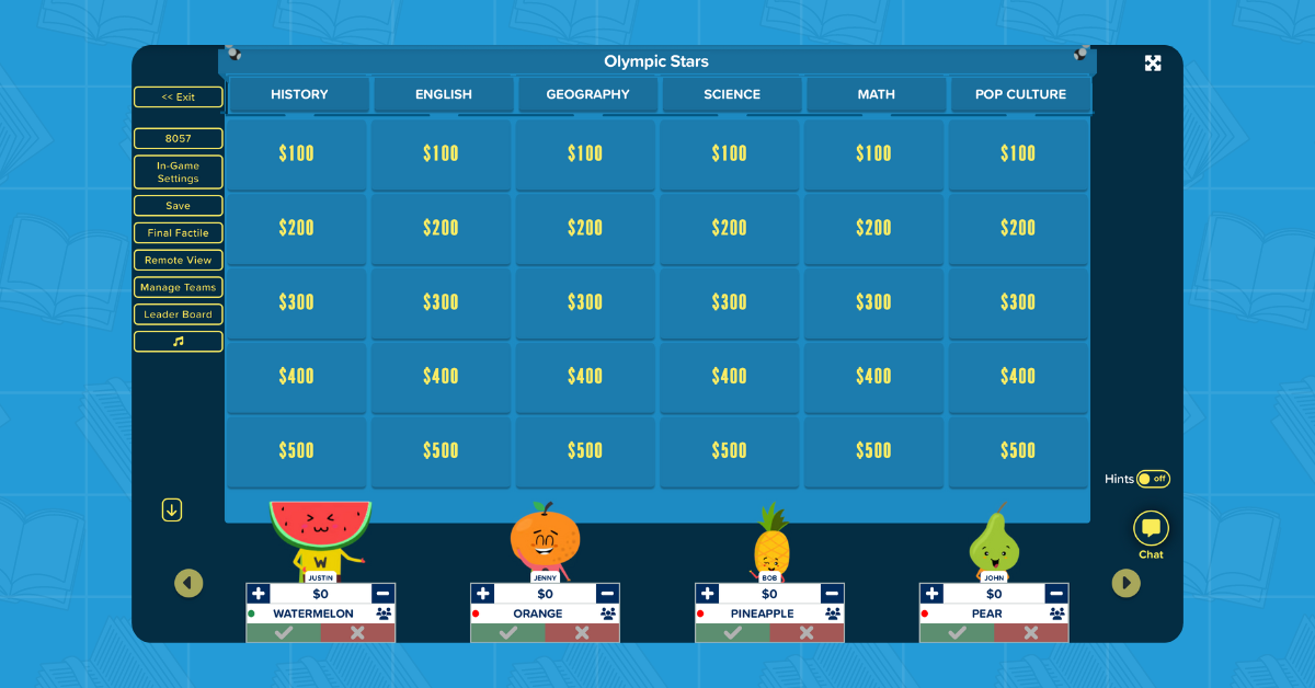 Jeopardy Games