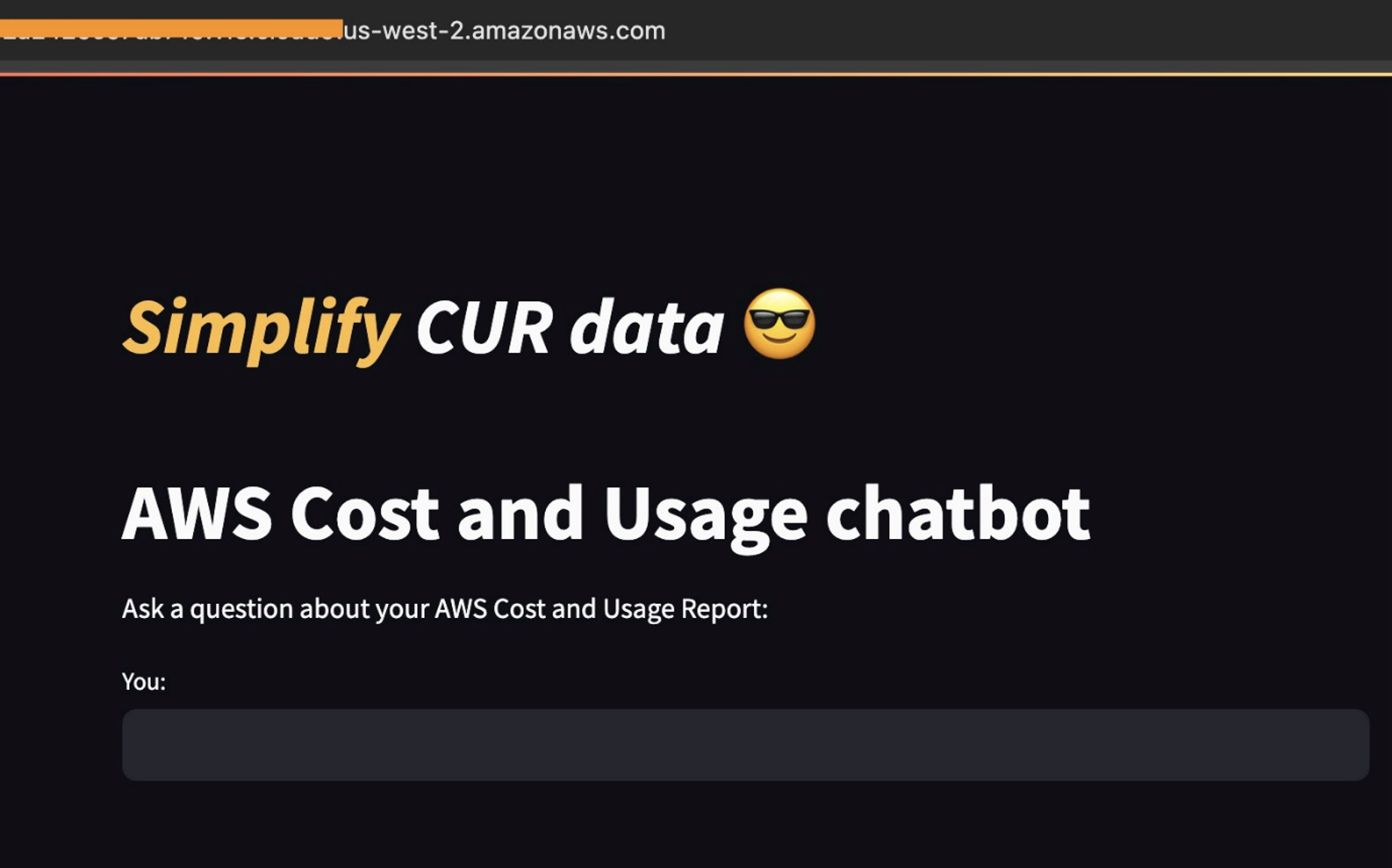 Figure 2. Shows the Chatbot Dashboard for asking questions