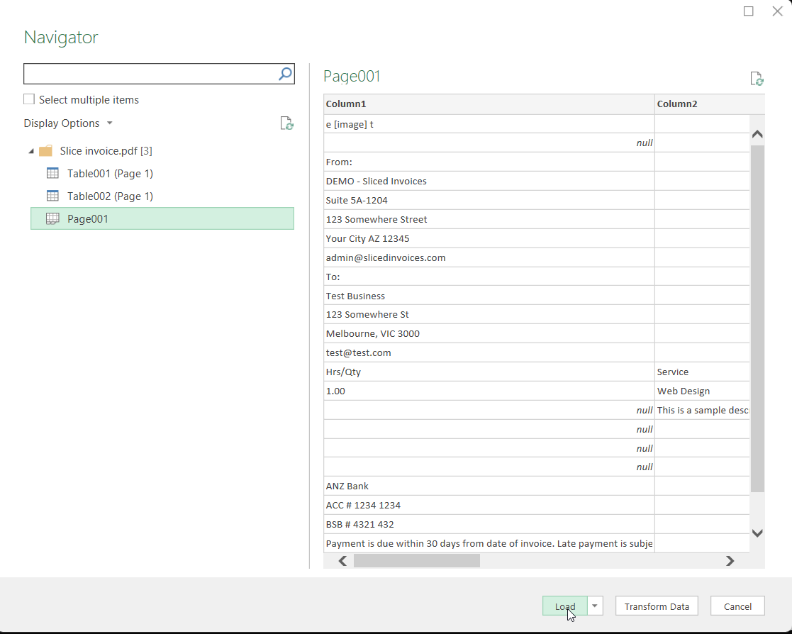 This is what happens when you resort to workarounds like Excel's Get Data feature for invoice data extractionThis is what happens when you resort to workarounds like Excel's Get Data feature for invoice data extractionThis is what happens when you resort to workarounds like Excel's Get Data feature for invoice data extraction