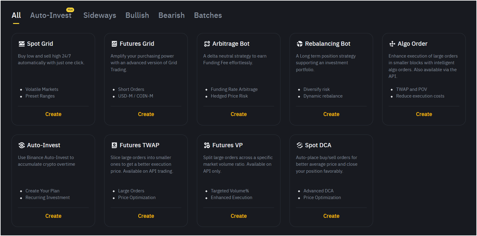 Binance Trading Bots