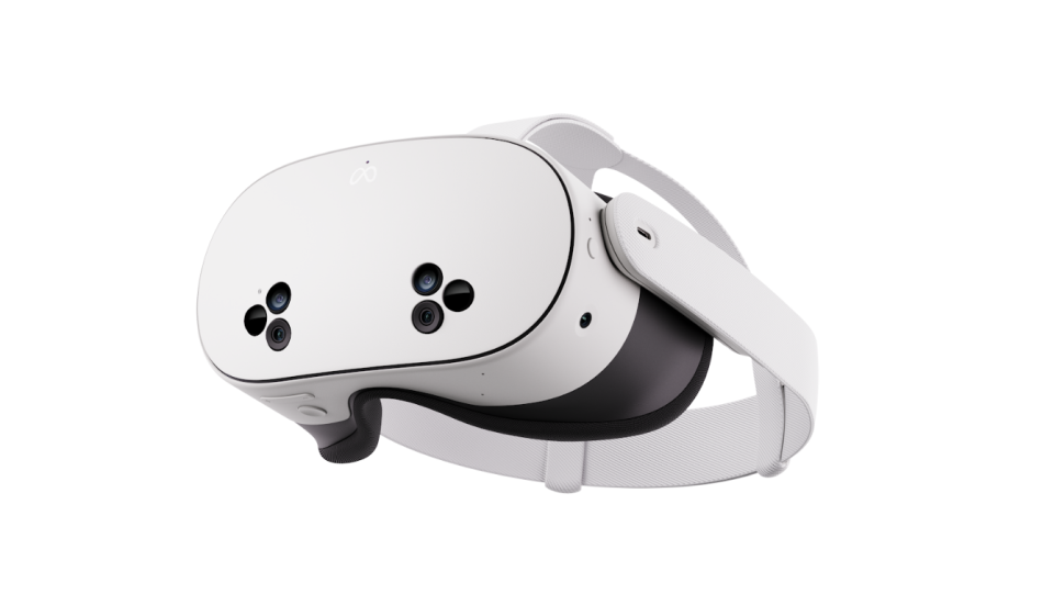 The Meta Quest 3S VR headset on a white background.