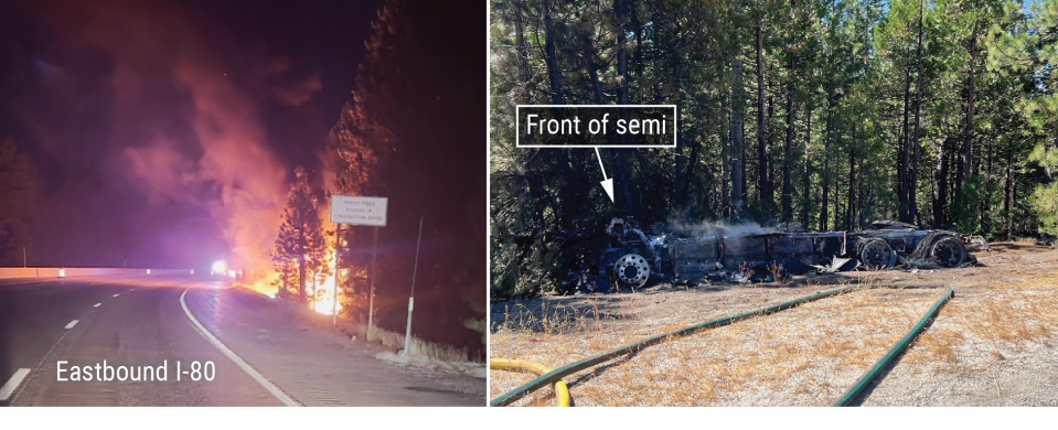 The Tesla Semi fire needed 50,000 gallons of water to extinguish