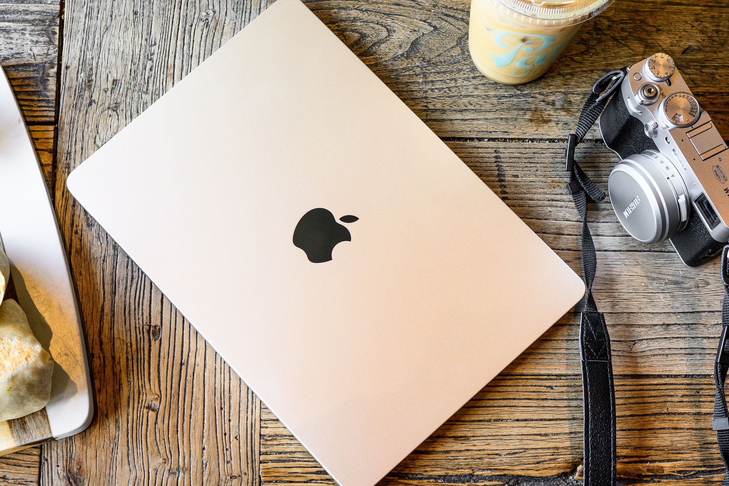 A photo of Apple’s M3-powered MacBook Air laptop.