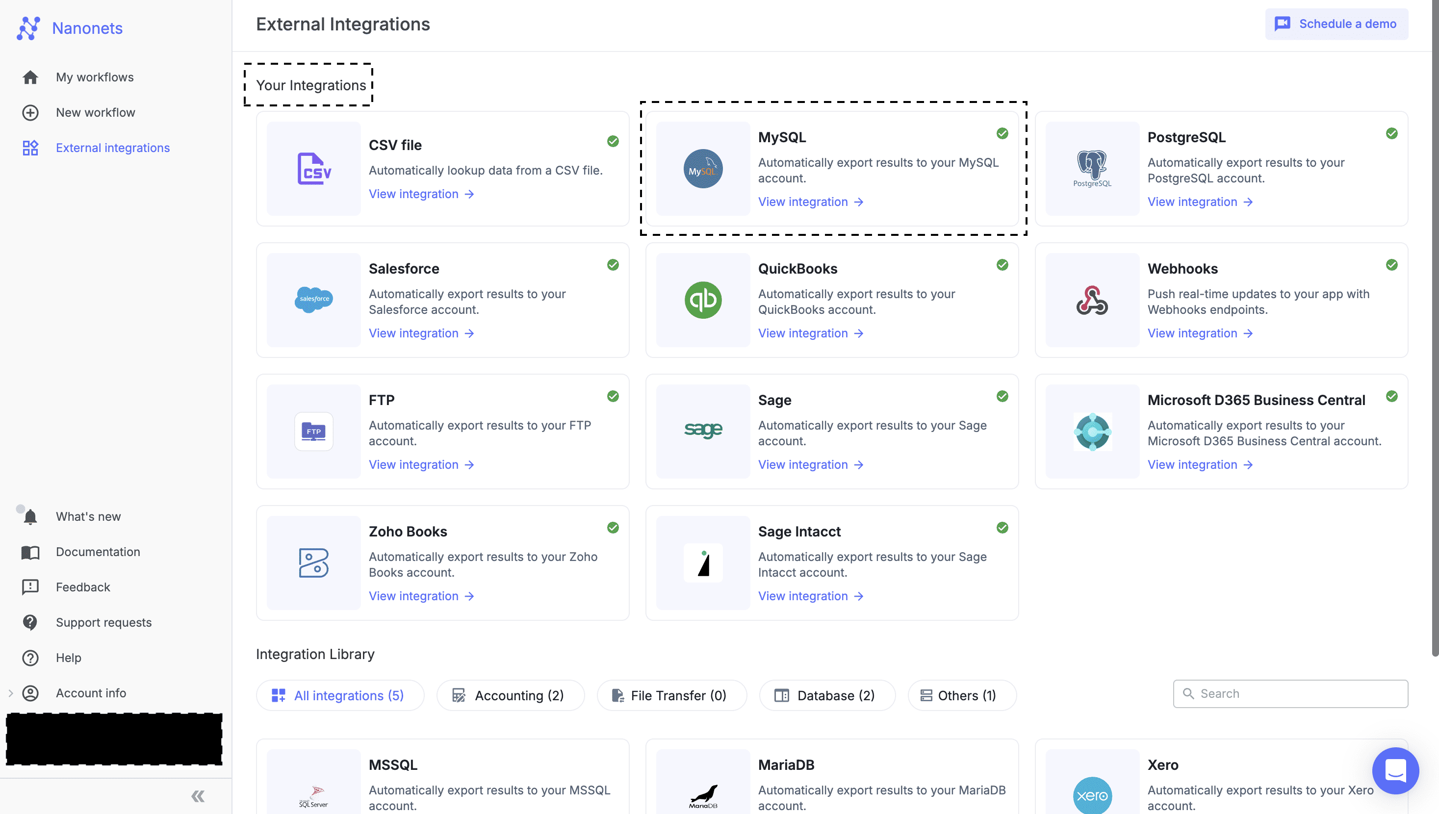 Integrate your tools with API integrations and lookup data from external sources - Nanonets