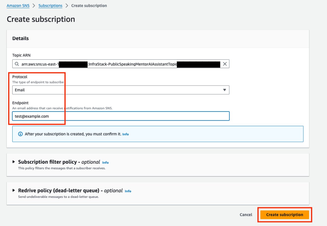 SNS Subscription Information