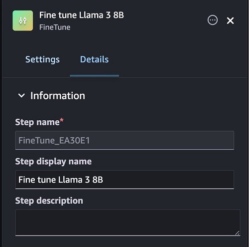 SageMaker Pipelines fine-tune Llama 3