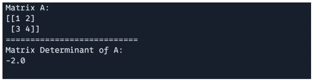 Matrix Determinant