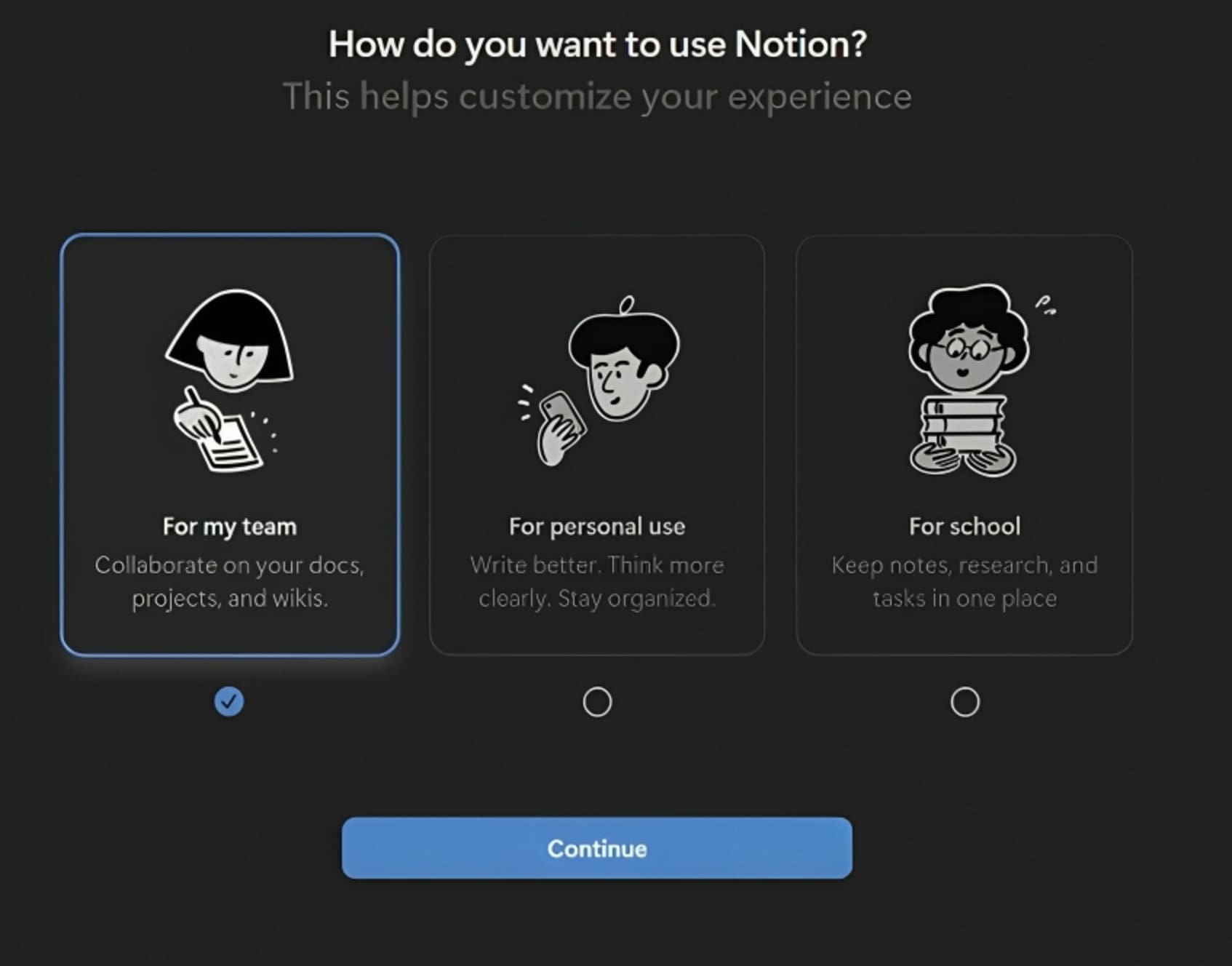 Efficient knowledge management for data teams using Notion