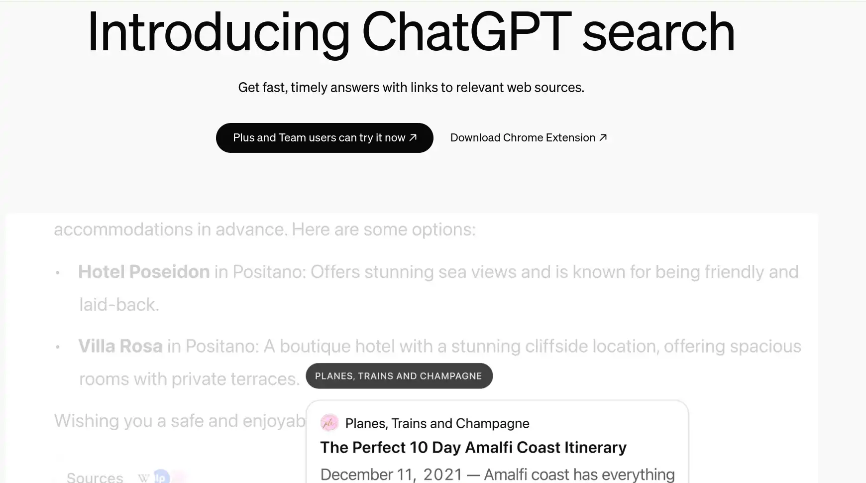 chatgpt search