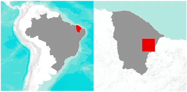 region using WGS84 coordinate system (EPSG: 4326)