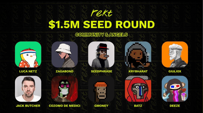 Rekt Brands seed funding of $1.5 million