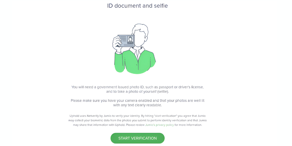 Verify your identity