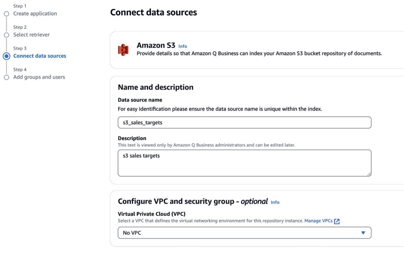 Connect data sources S3