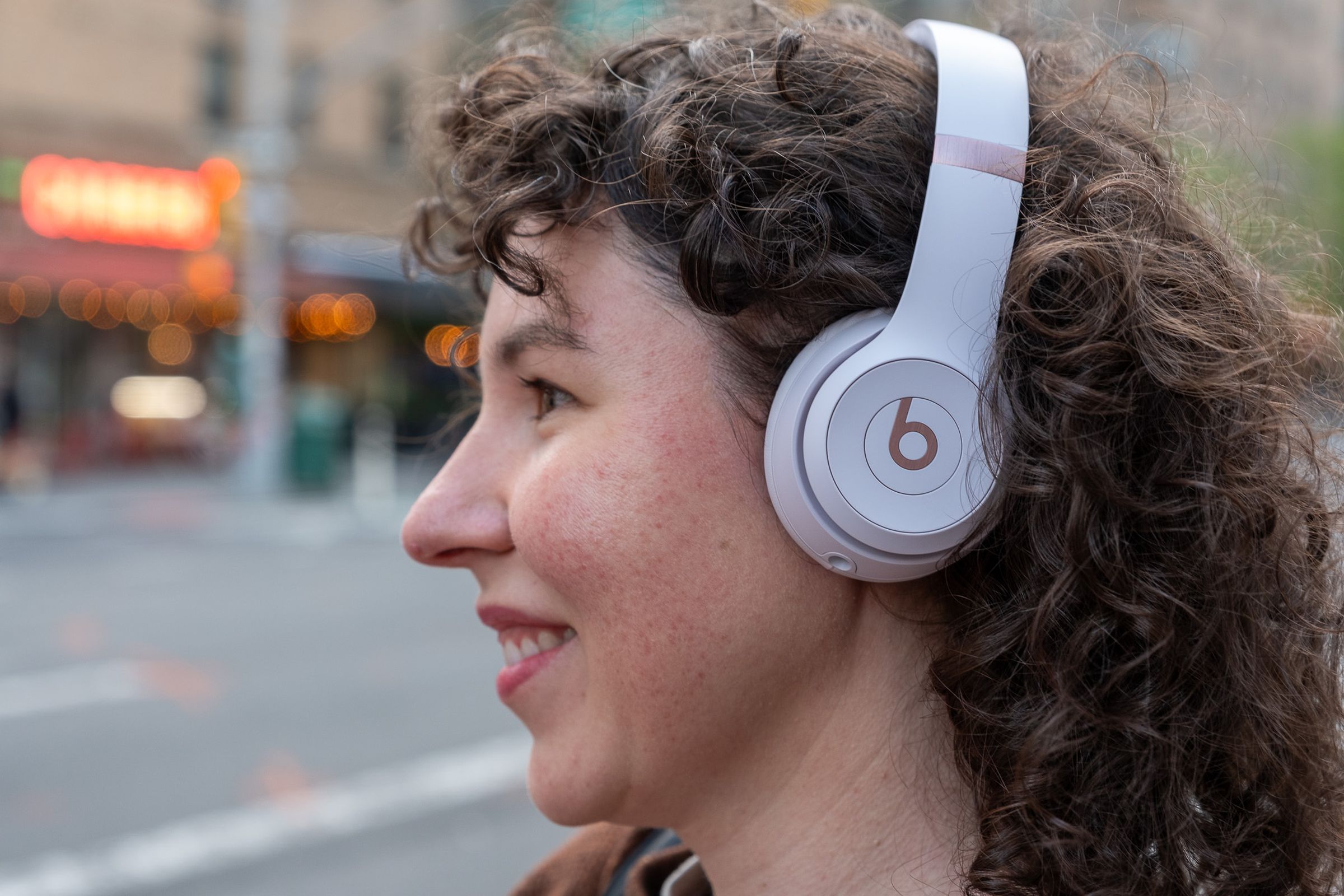 A photo of the Beats Solo 4 wireless headphones.