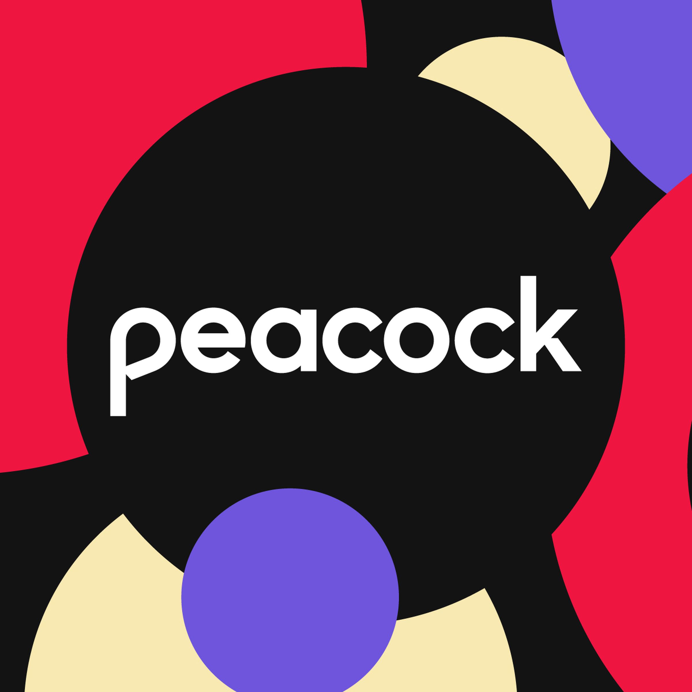 An illustration of the peacock logo.