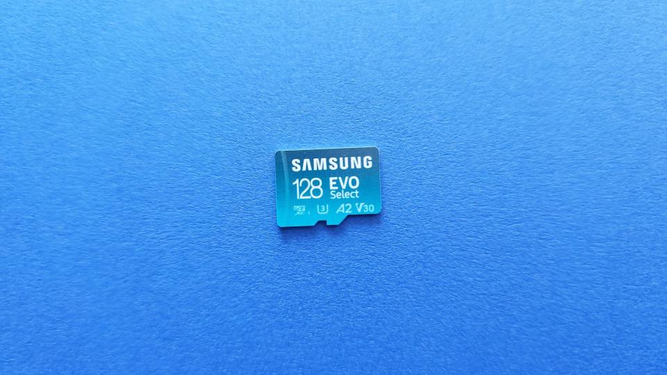 Samsung's Evo Select microSD card.