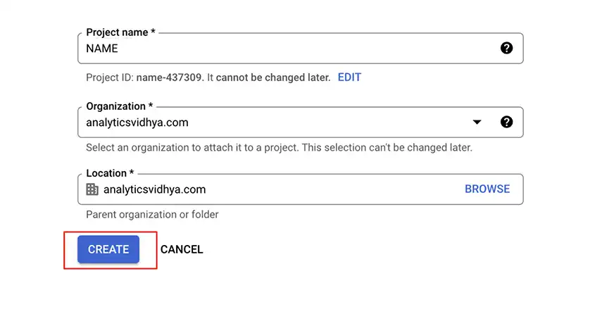 New project details | Automating Email Responses Using CrewAI