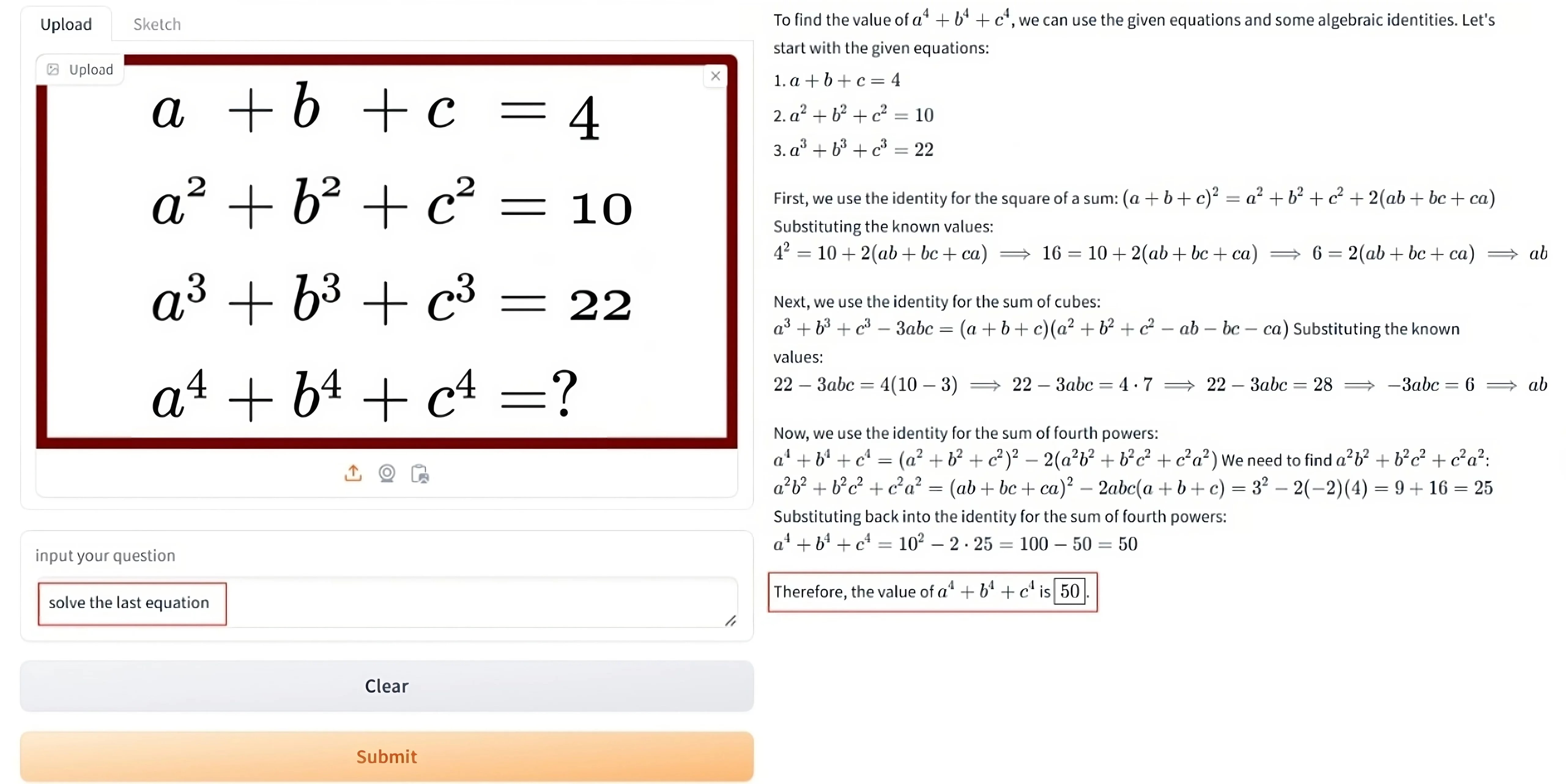 Resultado del modelo: ejemplo 2: Qwen2.5-Math