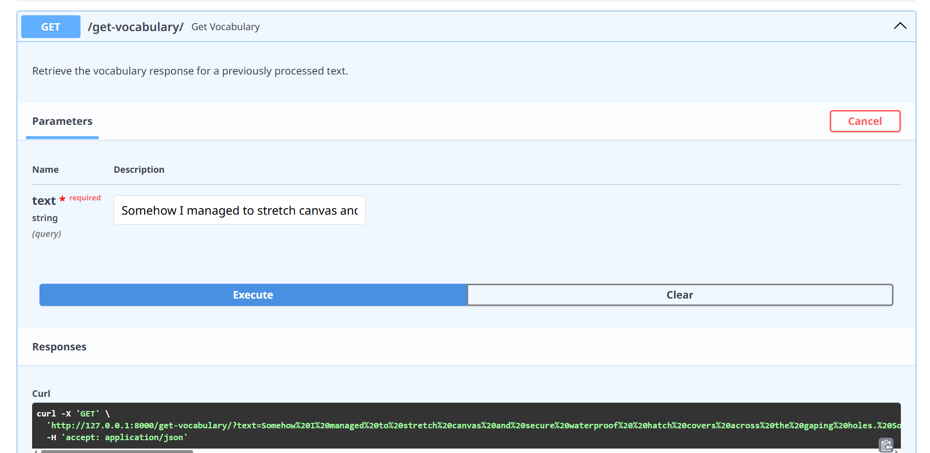 Testing Get Methods