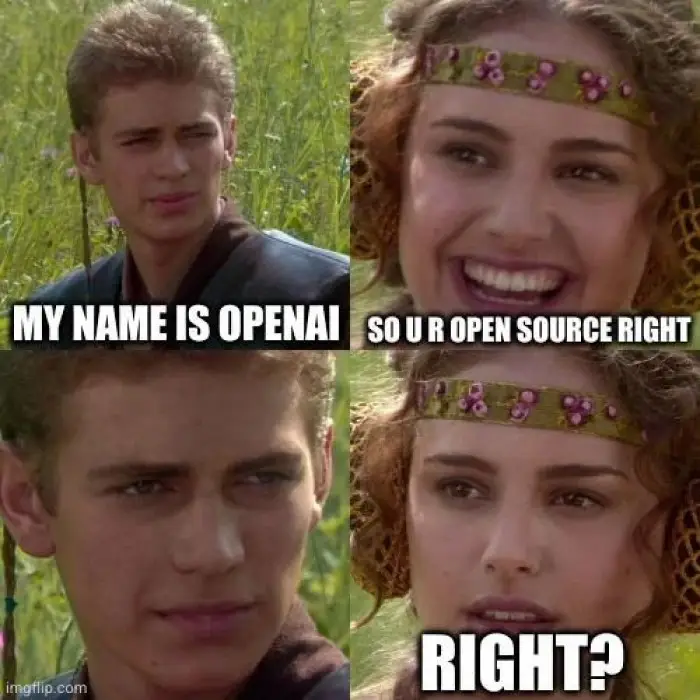 OpenAI's OpenSource Meme