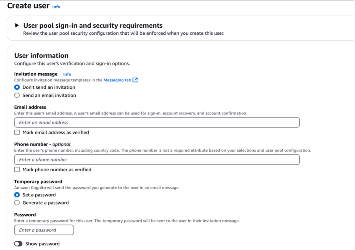 adding user to IDC screen