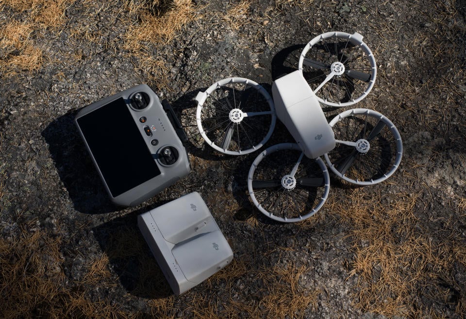 DJI's lightweight, people-safe Flip drone folds in a strange new way