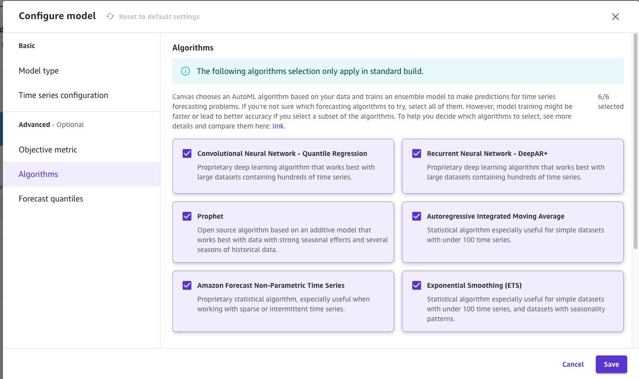 Configure Model 3