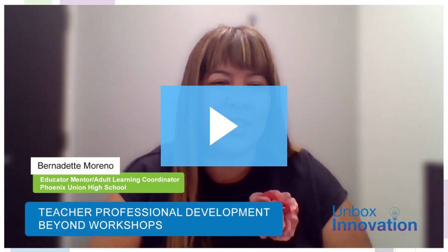 Unbox Innovation: teacher professional development beyond workshops